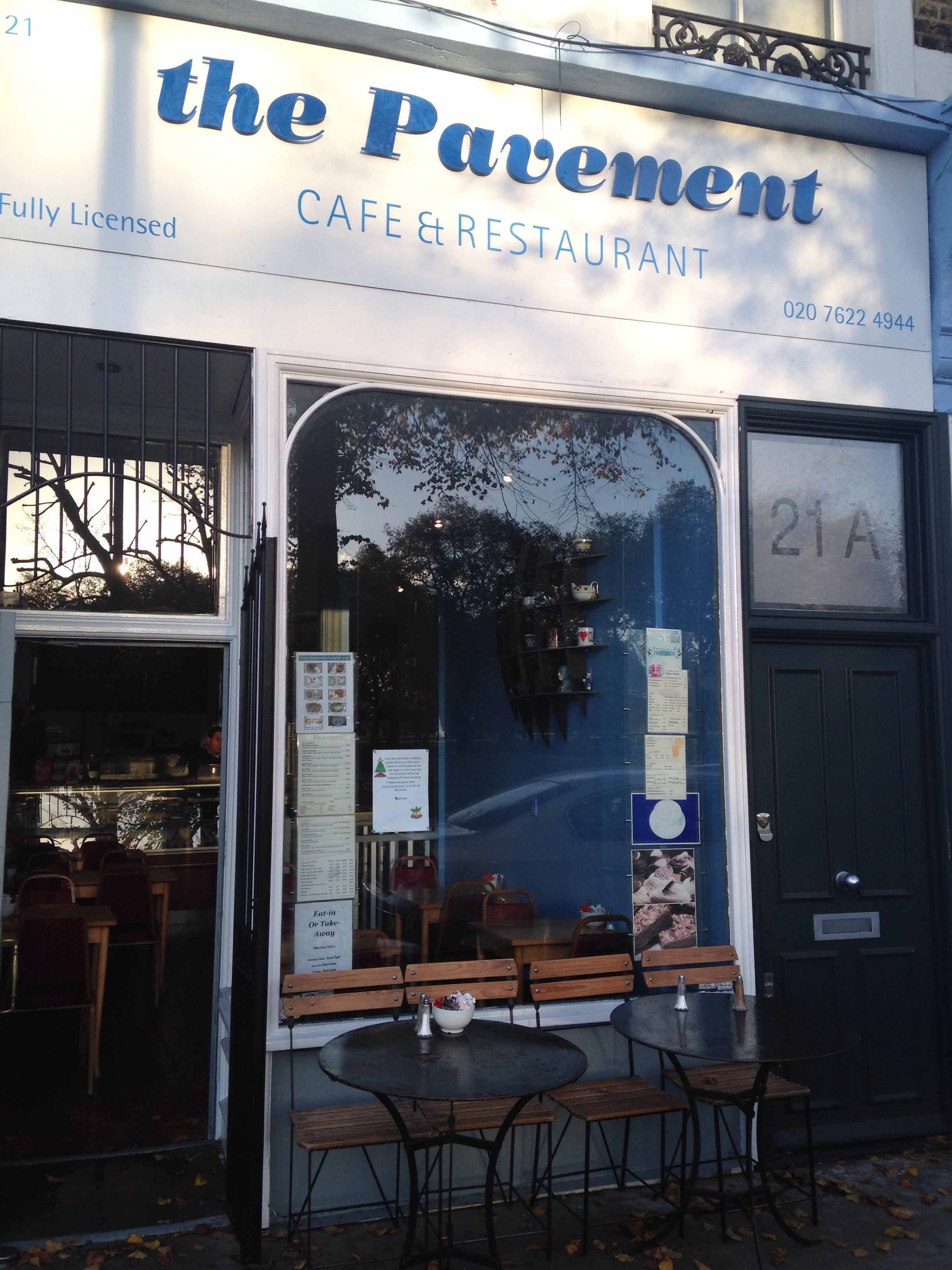 The Pavement Cafe