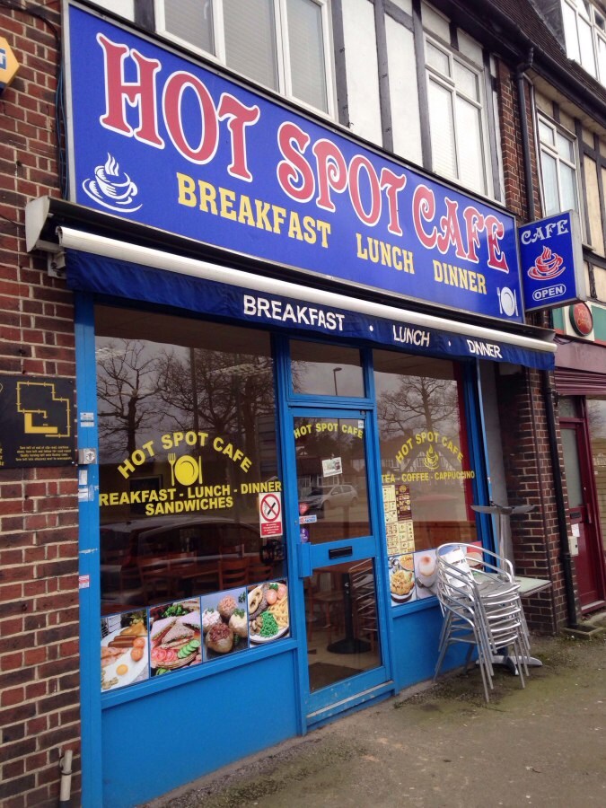 KT19 Hot Spot Cafe  Kingston Road Chessington London